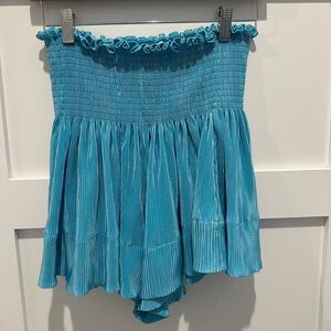 Queen of Sparkles Light Blue Skort